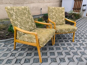 Retro křesla Jiří Jiroutek - Brusel 60. léta - 2