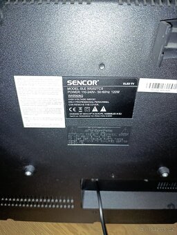 Televize Sencor 50" + set-top box 02 tv - 2