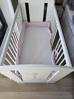 Dětská postýlka včetně matrace 60x120cm - 2