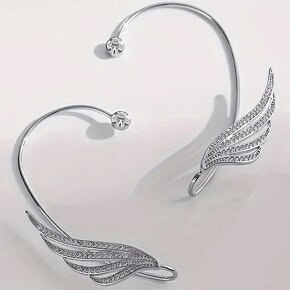 Naušnice - bez propíchnutí uší - nové - 2