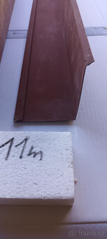 závětrné lišty - plechování na střechu mat. AL - 2