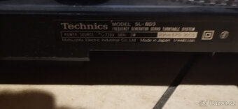 Gramofon Technics SL-BD3  Full Auto - 2