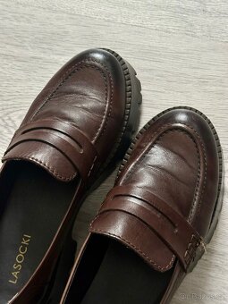 hnědé polobotky Lasocki, vel 37 - 2