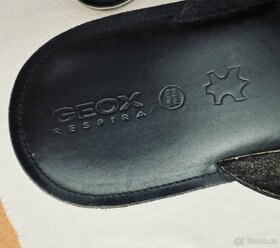 Pánské kožené  pantofle Geox, vel. 45 - 2