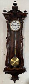 Velké hodiny houslovky okolo roku 1860 - prodloužený model. - 2