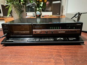 Tape deck Aiwa F-360, plně funkční, nové řemínky - 2