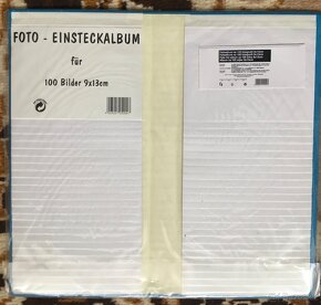 Fotoalbum na 100 fotografií 9x13 cm - 4 kusy - 2