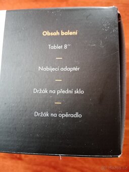 Tablet řidiče 8" - 2