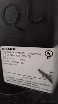 Sharp LC60LE636E, led TV 60" úhlopříčka - 2