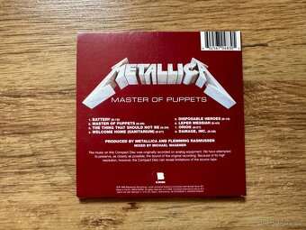 METALLICA MASTER OF PUPPETS CD - 2