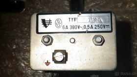 přeínače 3 polohové na 380 V 6 A - 2