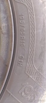 Komplet letní pneu + disk Kleber Dynaxer 195/65 R15 Octavia - 2