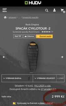 SPACÁK CYKLOTOUR -2 sleeping bag - 2