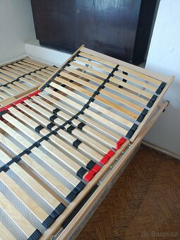 2x polohovatelný rošt 90x200 - 2