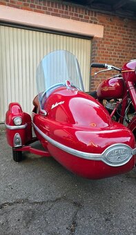 Jawa 250 Sidecar velorex + páv - 2