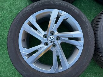 Originál alu kola VW T-Cross 5x100 R17 zima zánovn - 2