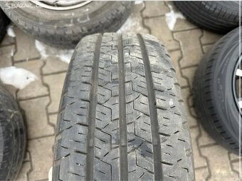 4x plechové disky 5x120 + pneu letní 205/65 R16C - 2