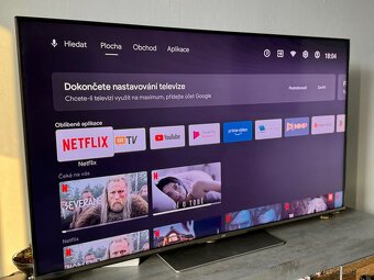 JVC 55” QLED Android TV – Skoro nový, jen 8000 Kč - 2