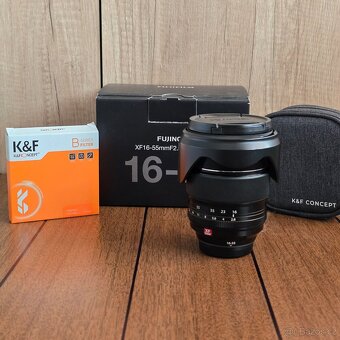 Set Fujifilm 16-55 F2.8 + filtre - 2