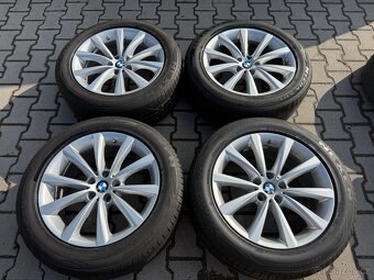 4x al kola 5x112 BMW, TPMS + pneu letní 245/50 R18 - 2
