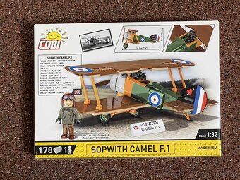 NOVÉ COBI 2987 Letadlo SOPWITH CAMEL F.1 - 2
