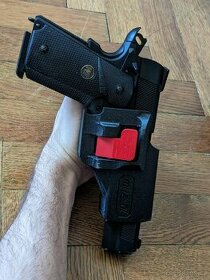 M.E.U. SOC (celokov, blowback) + 3D pouzdro + kuličky - 2