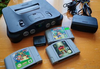 Nintendo 64 + 3 hry - 2