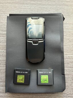 Prodám Nokia 8800 Black – elegantní klasika + 2 x Baterie - 2