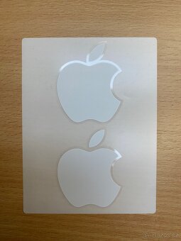 Apple Originální Nálepky Bílá Top Stav - 2