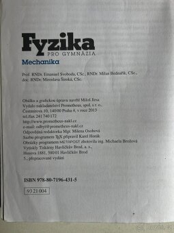 Fyzika pro gymnázia - Mechanika - 2