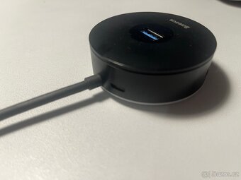 Baseus Adaptér 4x USB Round Box USB, USB-C - 2