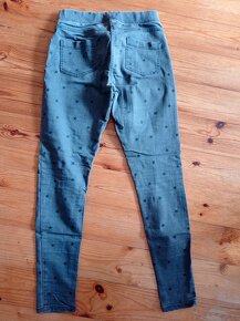 DŽÍNY, RIFLE S HVĚZDIČKAMI, VEL.164 - 2