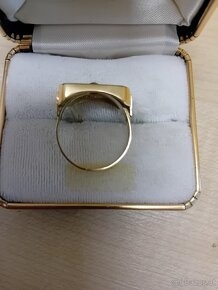 ART DECO -Pánský prsten - 2