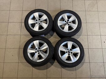Alu kola Škoda MATONE R15 5x100 ET38 + Letní pneu 185/60 R15 - 2