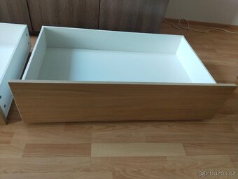 Prodám šuplíky k posteli Malm - 2