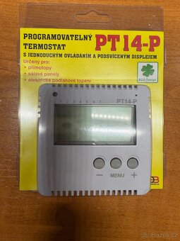Pokojový termostat Elektrobock PT14-P - 2