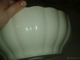 Bílá mísa keramika - 2