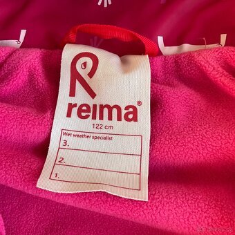 Dívčí teplá bunda do deště- Reima- 122 - 2