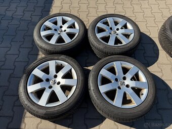 4x al kola 4x108 16 + pneu letní 205/55 R16 - 2