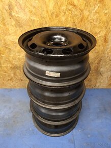 Plechové disky kola 6Jx15H2 ET38 5x100 - 2