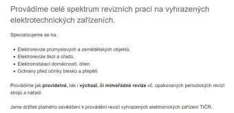 ⚡Elektrikář - Východní Čechy, Havarijní služba - 2