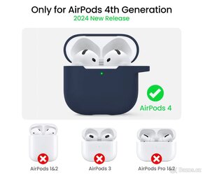 Pouzdro na AirPods 4 generace 2024 - 2