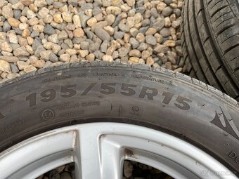 ALU KOLA BORBET 15" ORIGINÁL VW - 2