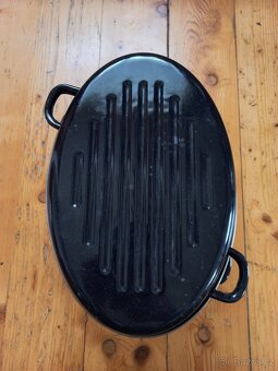Smaltovaný pekáč 40 cm - 2