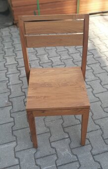 Jídelní židle ořech 4 kusy - 2