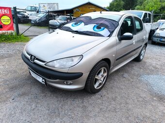 Peugeot 206, KLIMA,PĚKNÝ145KM,FACELIFT,1MAJ - 2