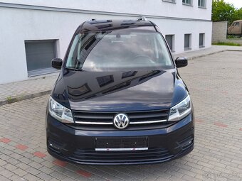 VW Caddy MAXI 1.4 TSi 92kw,7Míst,r.2018,168TKM,2xklíč,Tažné - 2