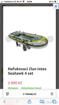 Nafukovací člun Intex Seahawk 4 - 2