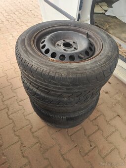 Kompletni kola Octavia II, 4ks -1200kc, letni - 2