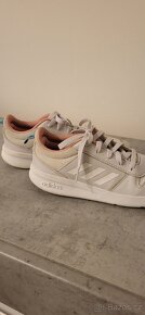 BOTY kožené sportovní dívčí ADIDAS - 2